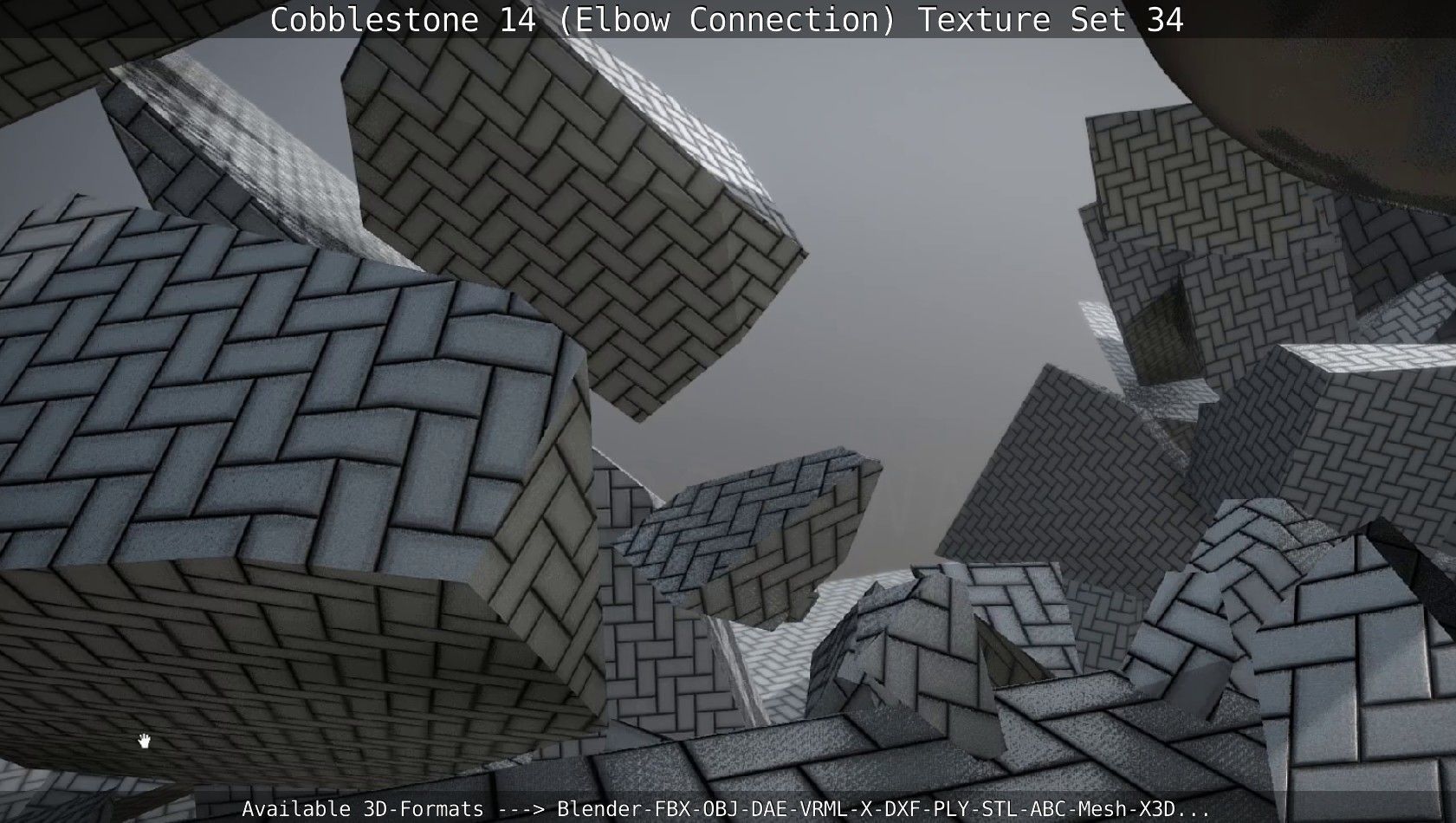 Cobblestone 14 - Elbow Connection - Texture Set 34 Texture_15