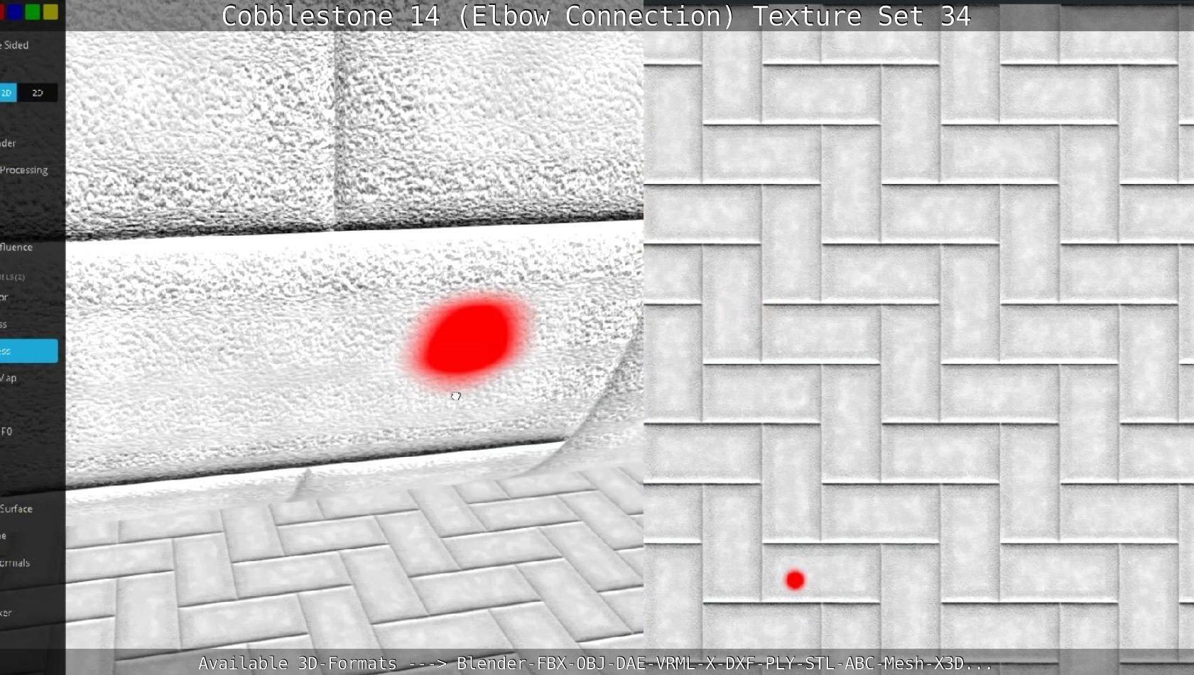 Cobblestone 14 - Elbow Connection - Texture Set 34 Texture_8