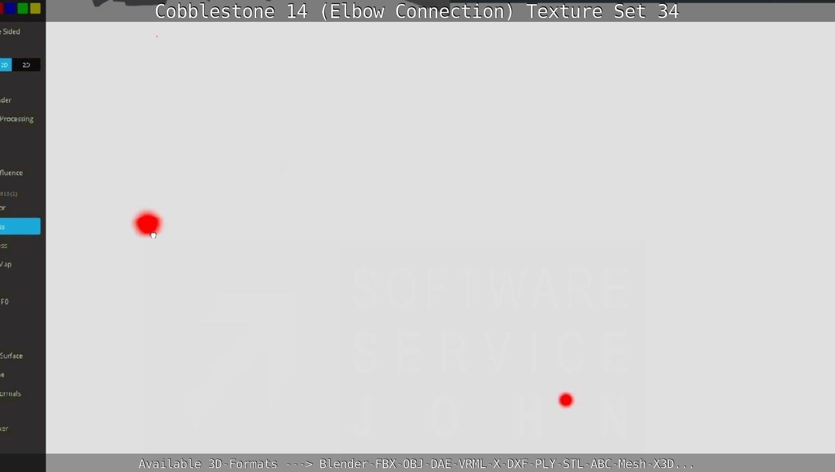 Cobblestone 14 - Elbow Connection - Texture Set 34 Texture_97