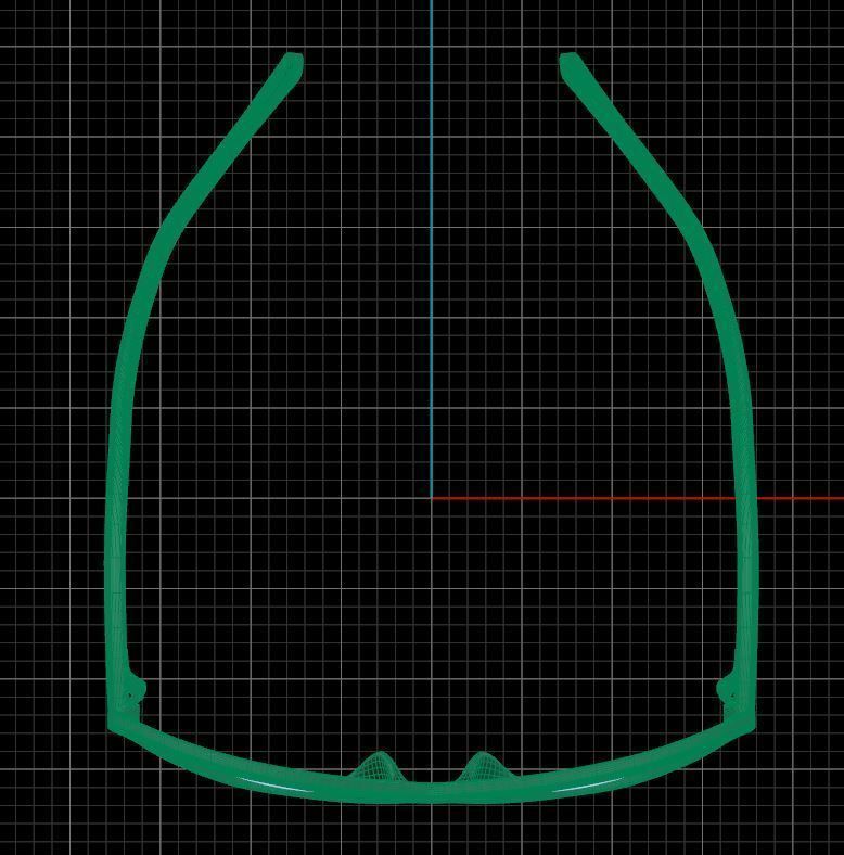 Eyeglasses for Men and Women 3D print model_5