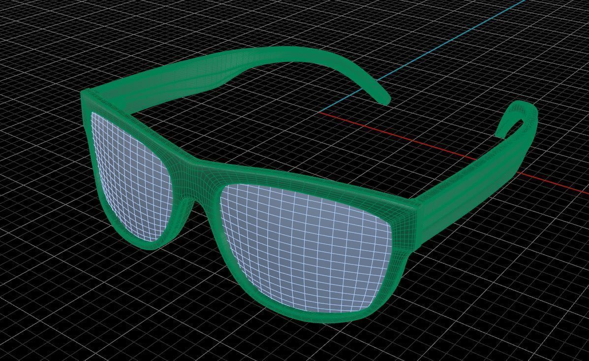 Eyeglasses for Men and Women 3D print model_4
