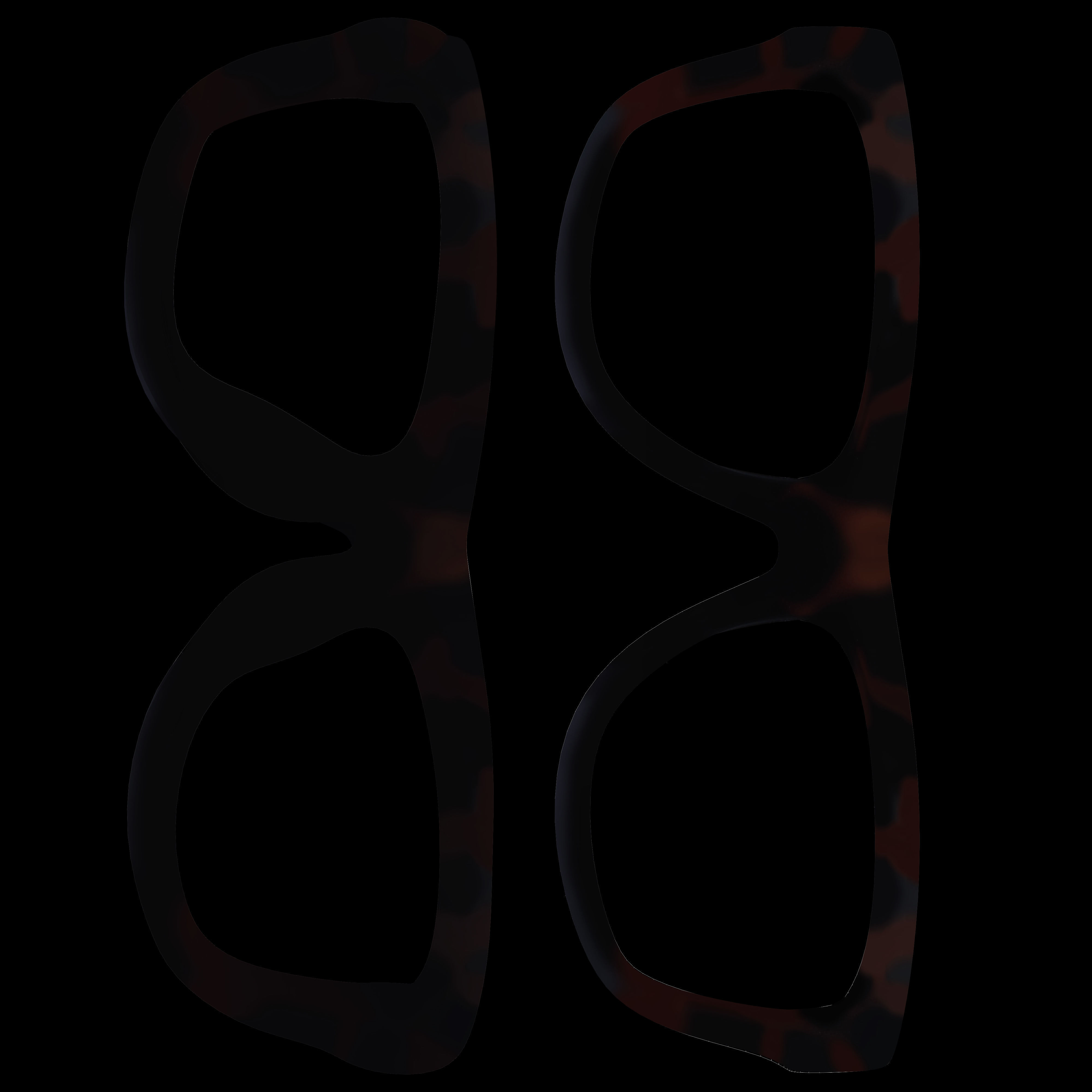 Eyeglasses for Men and Women 3D print model_18