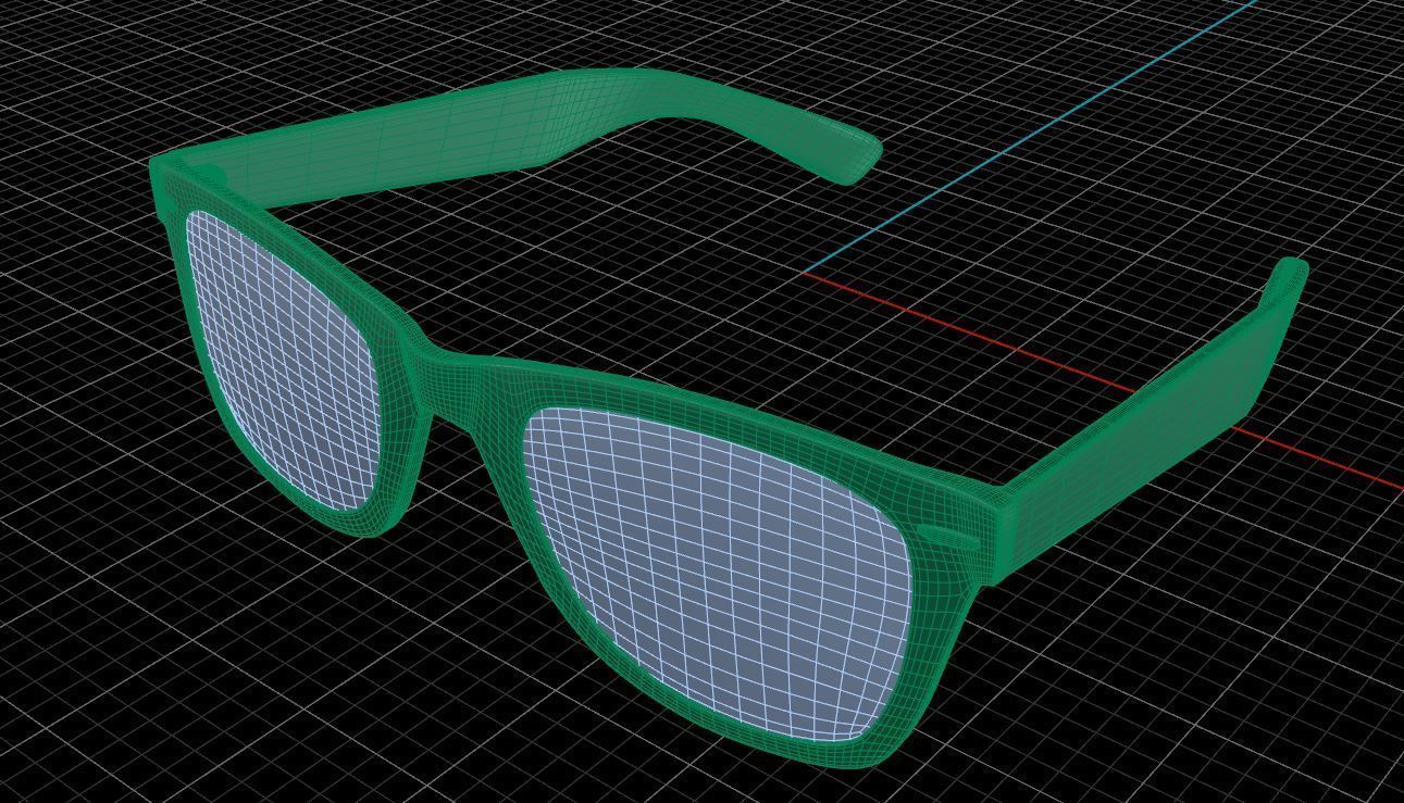 Eyeglasses for Men and Women 3D print model_4