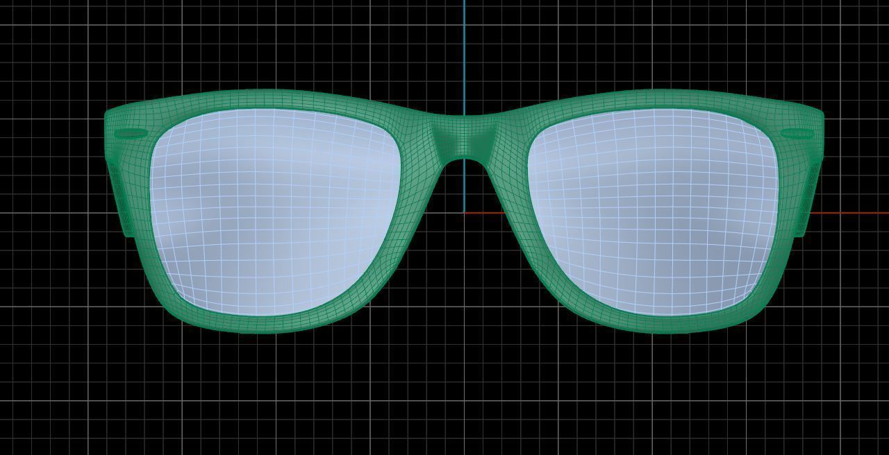 Eyeglasses for Men and Women 3D print model_6