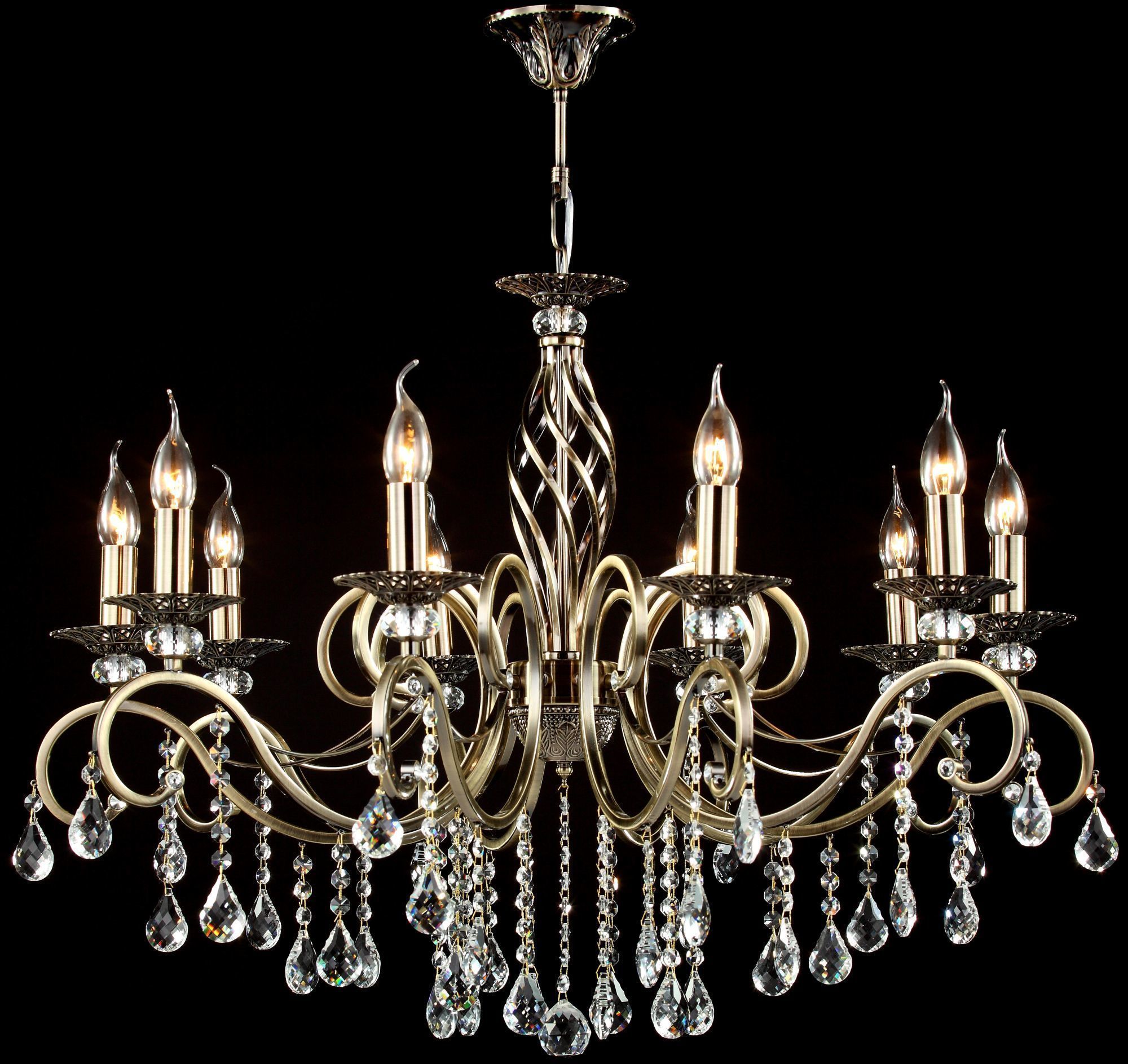 Chandelier Royal Classic Grace RC247-PL-10-R Maytoni Classic Free 3D model_1