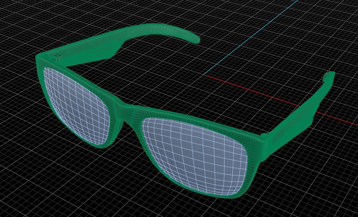 Eyeglasses for Men and Women 3D print model_4