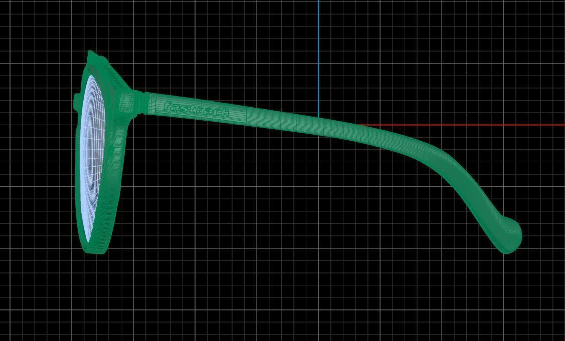 Eyeglasses for Men and Women 3D print model_7