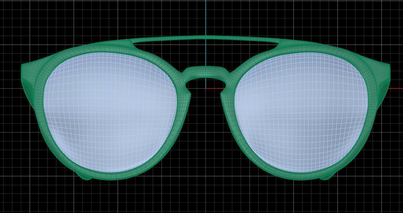 Eyeglasses for Men and Women 3D print model_6