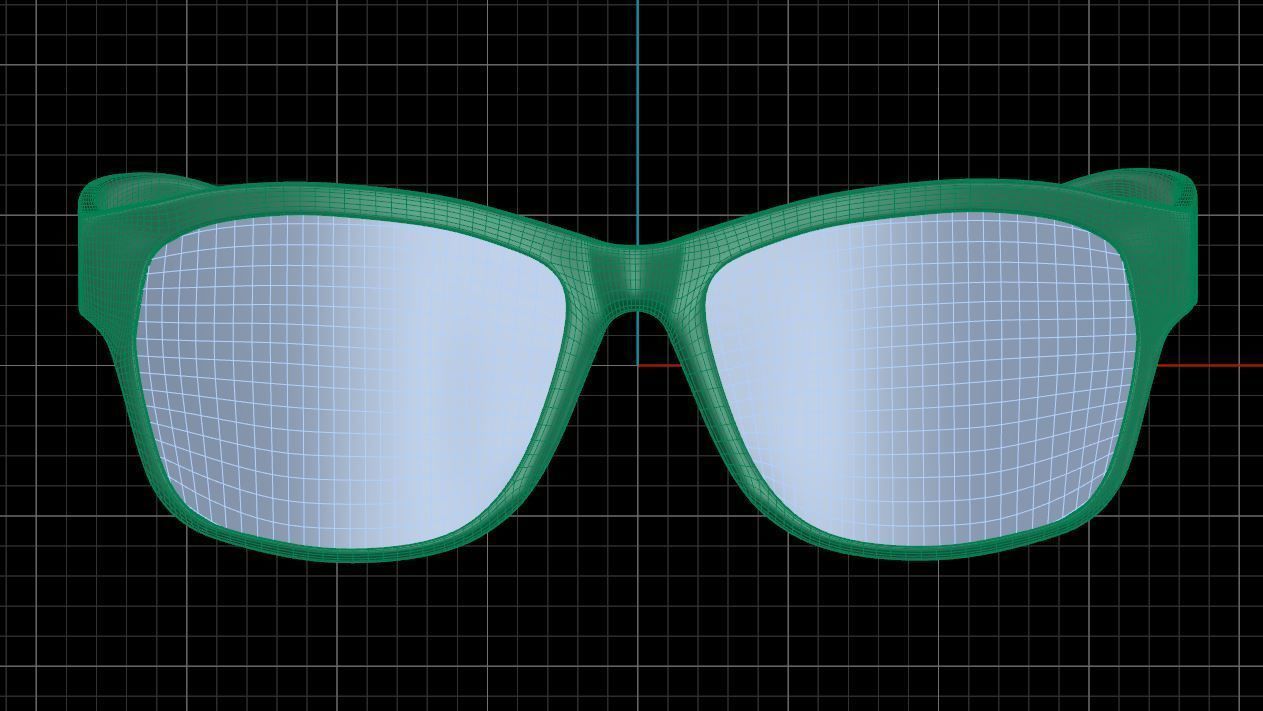 Eyeglasses for Men and Women 3D print model_6