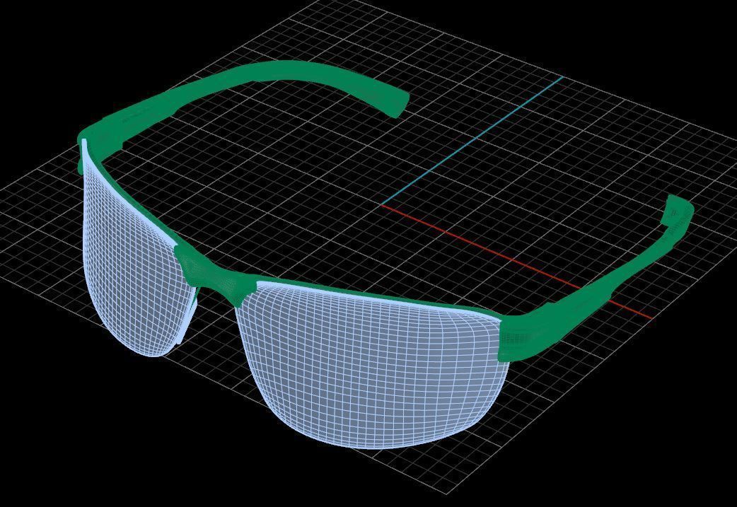 Eyeglasses for Men and Women 3D print model_7