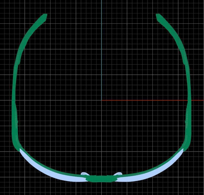 Eyeglasses for Men and Women 3D print model_5