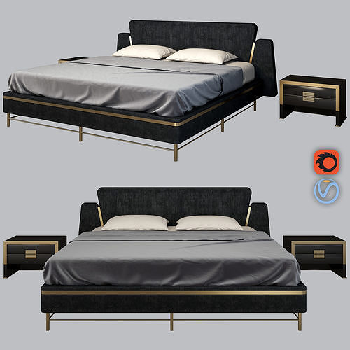 CYPRUS BED 3D model