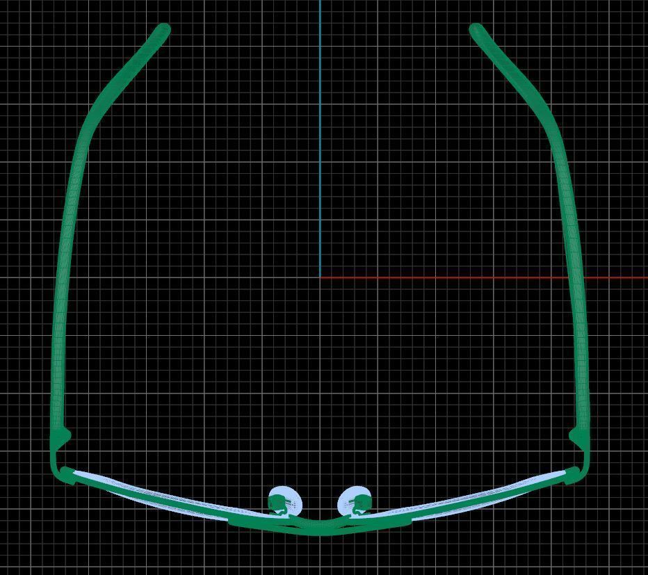 Eyeglasses for Men and Women 3D print model_5