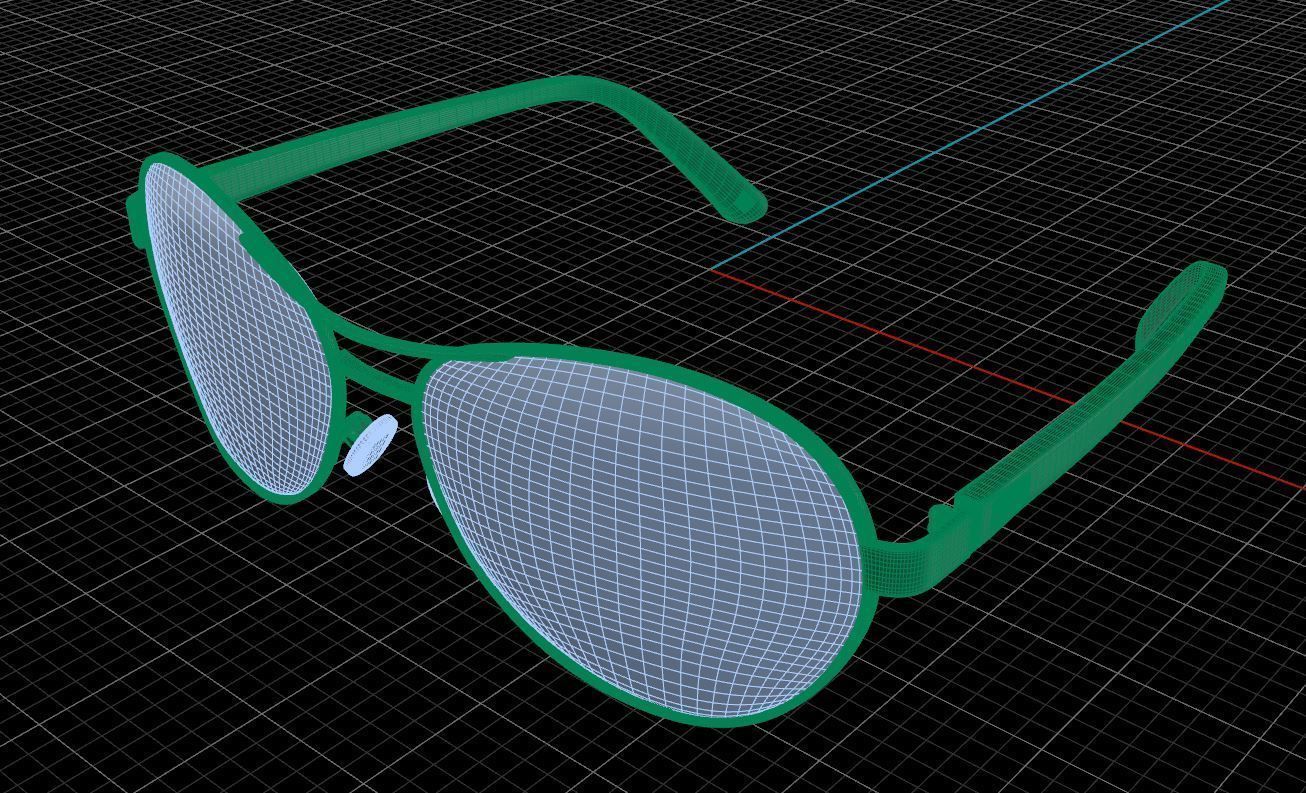 Eyeglasses for Men and Women 3D print model_4
