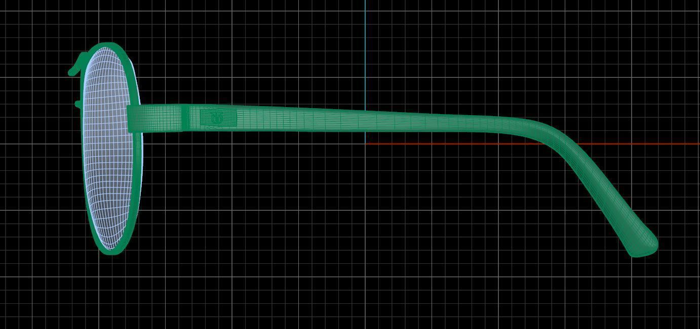 Eyeglasses for Men and Women 3D print model_7