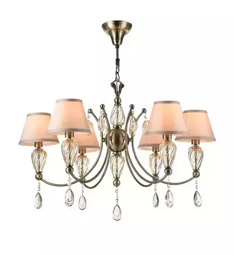Chandelier Royal Classic Murano RC855-PL-06-R Maytoni Classic Free 3D model
