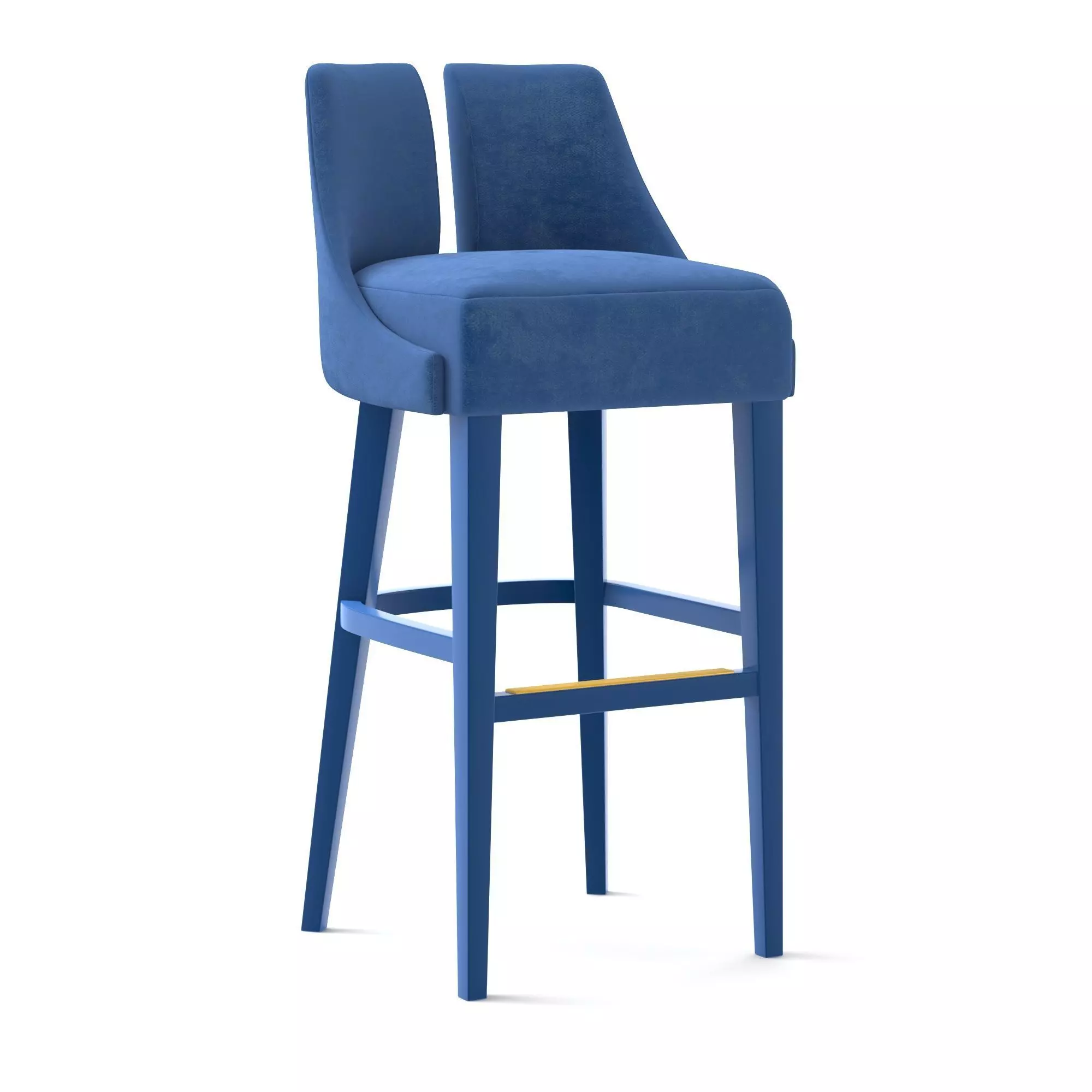 Munna Polaire Barstool Low-poly 3D model