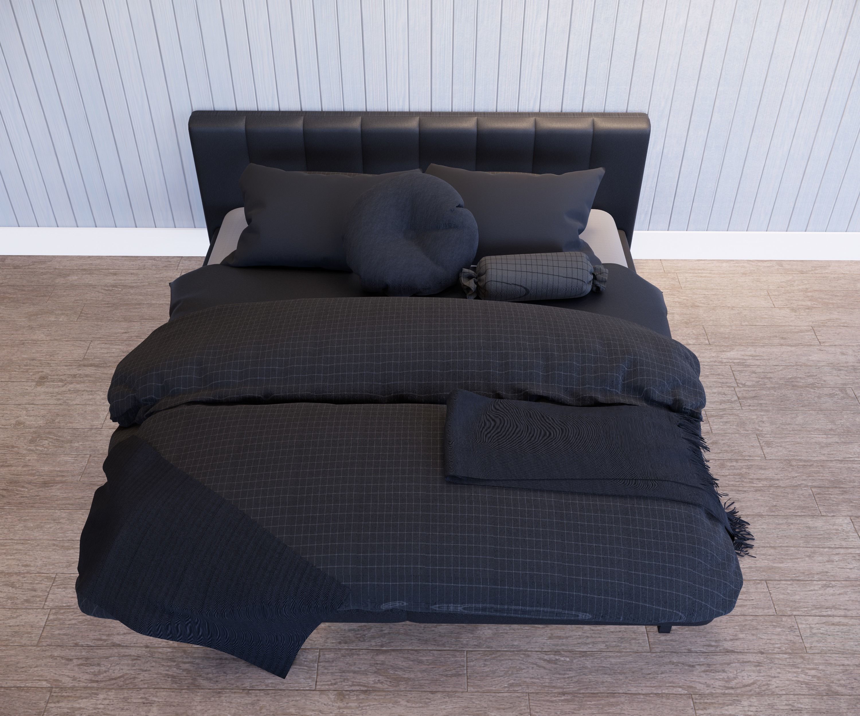 Bed Revit High Quality 3D model CGTrader