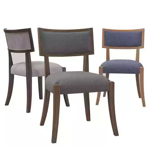 Classic Klismos Fabric Side chair