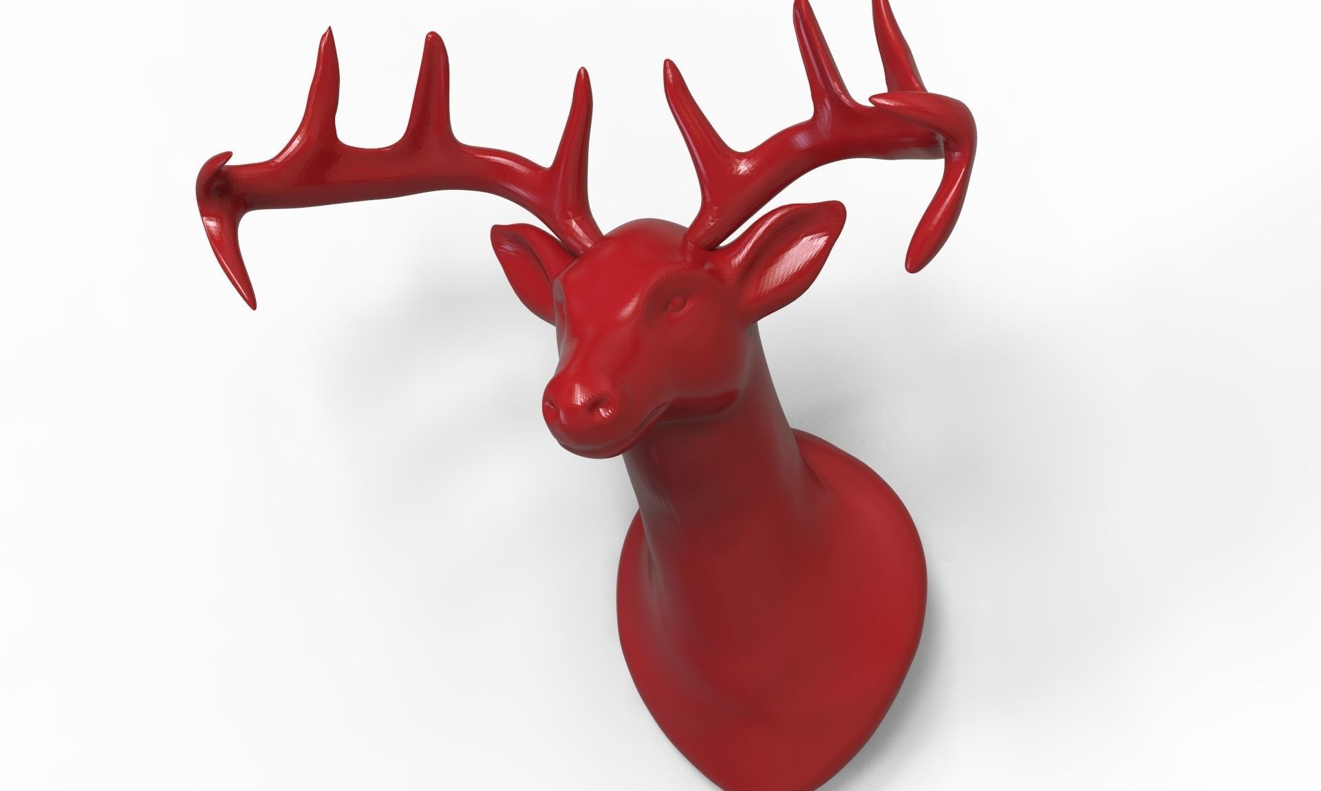 Deer Head 3D model 3D printable | CGTrader