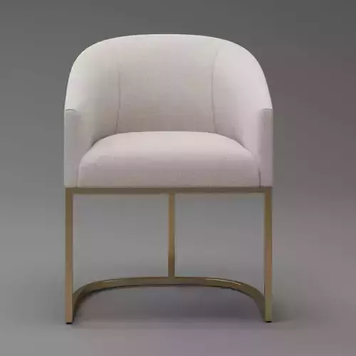 Emery Barrelback Slope Dining Chair