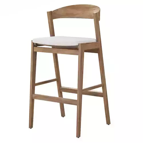 RH Anders Fabric Barstool