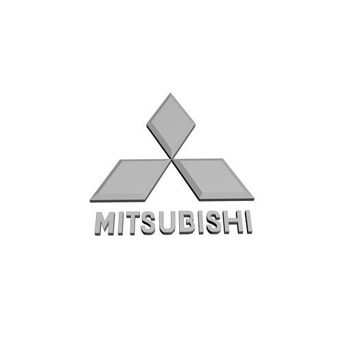 Mitsubishi Logo 3D print model 4