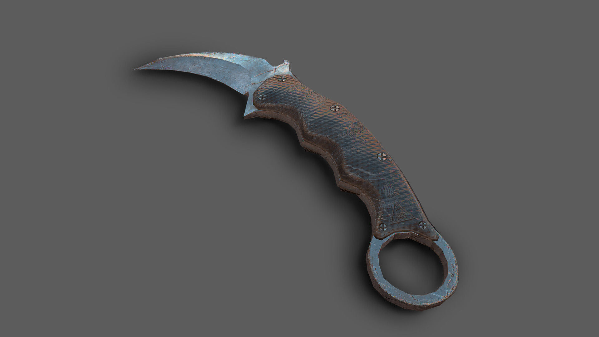 Blade Package Free low-poly 3D model_3
