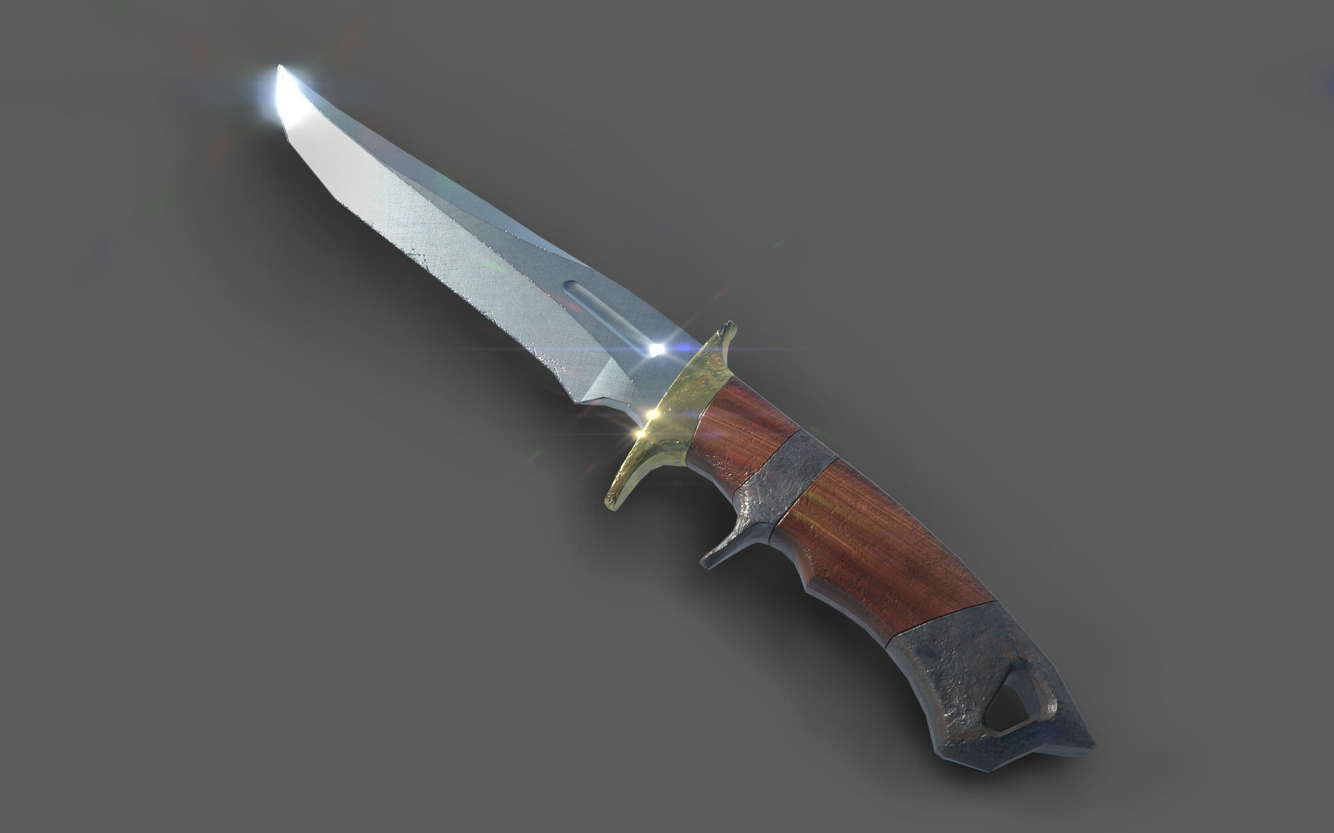 Blade Package Free low-poly 3D model_5