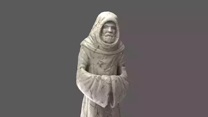 Monk Statue