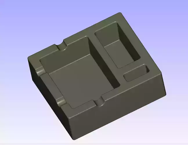 pepelnitsa box with two compartments