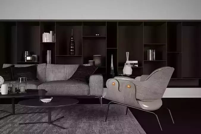 Scene sofa compositing