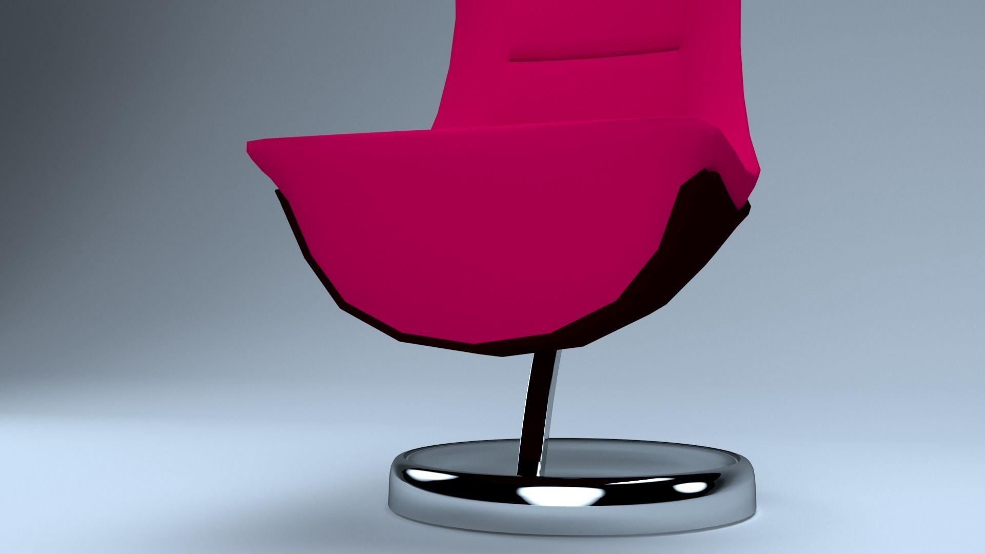 Modern Chair 3D model_7