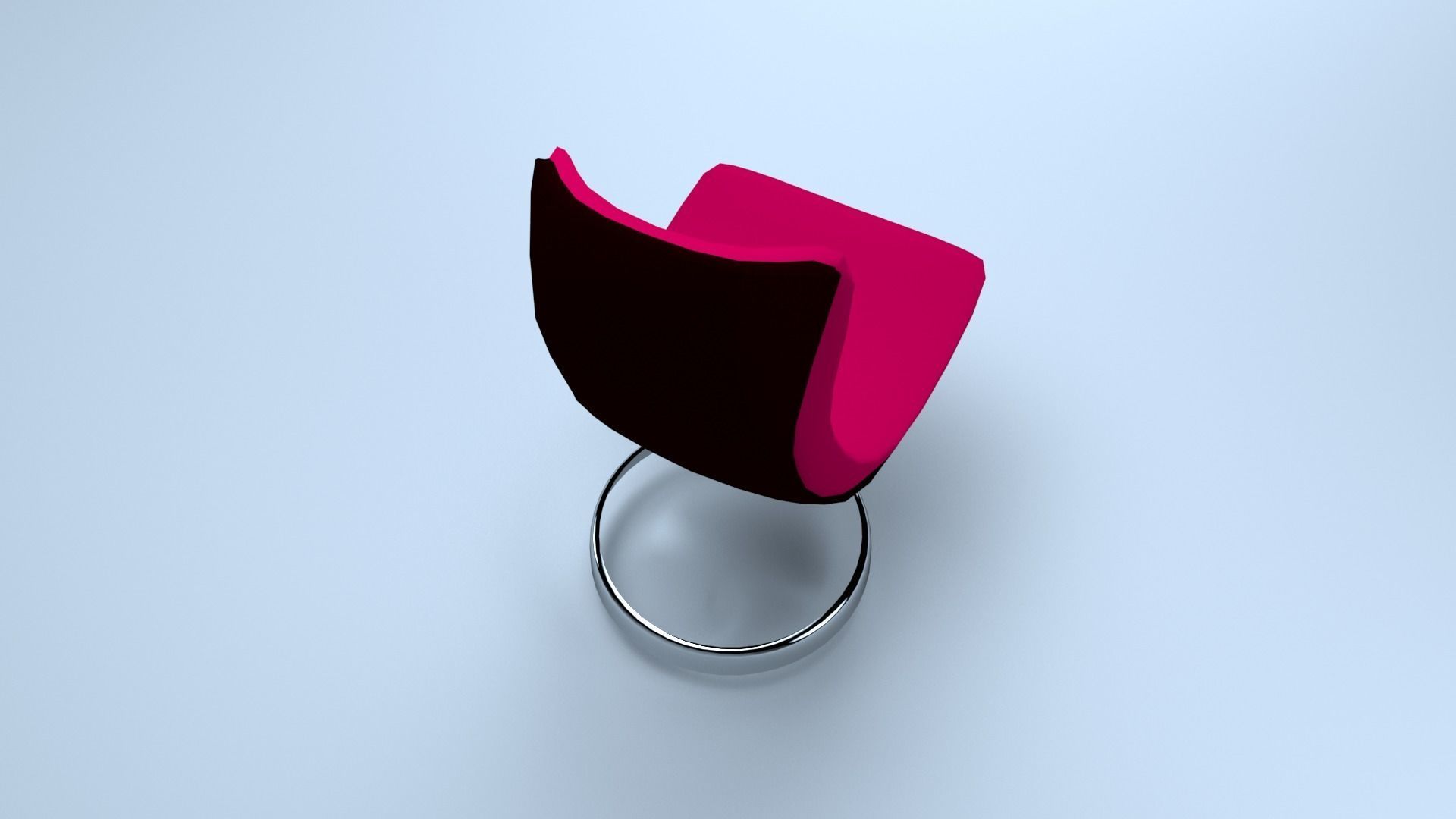 Modern Chair 3D model_4