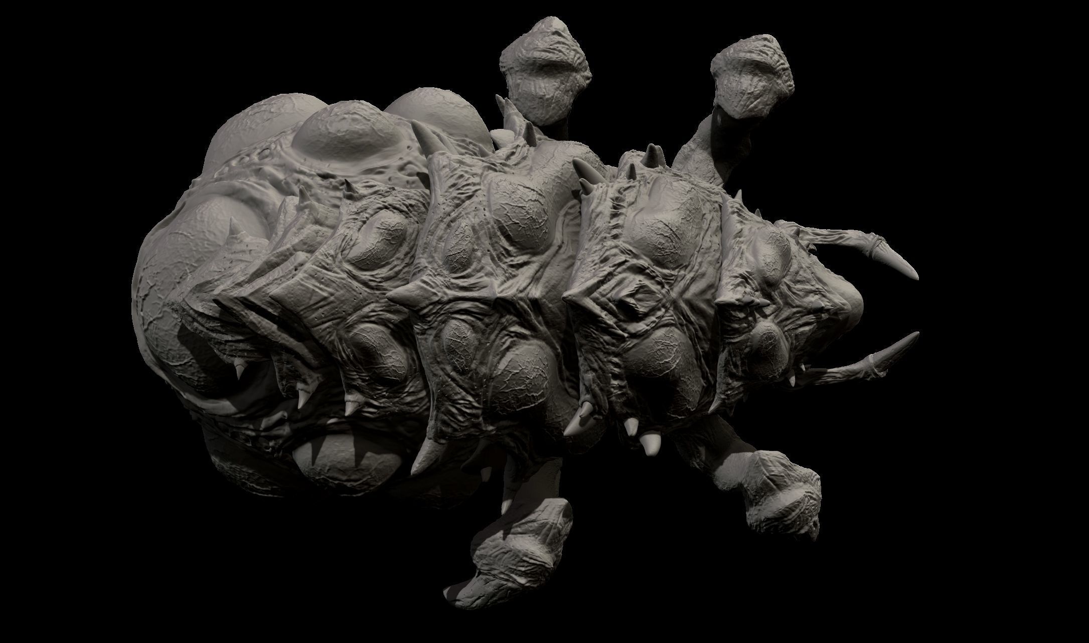 Starcraft Baneling  3D print model_16