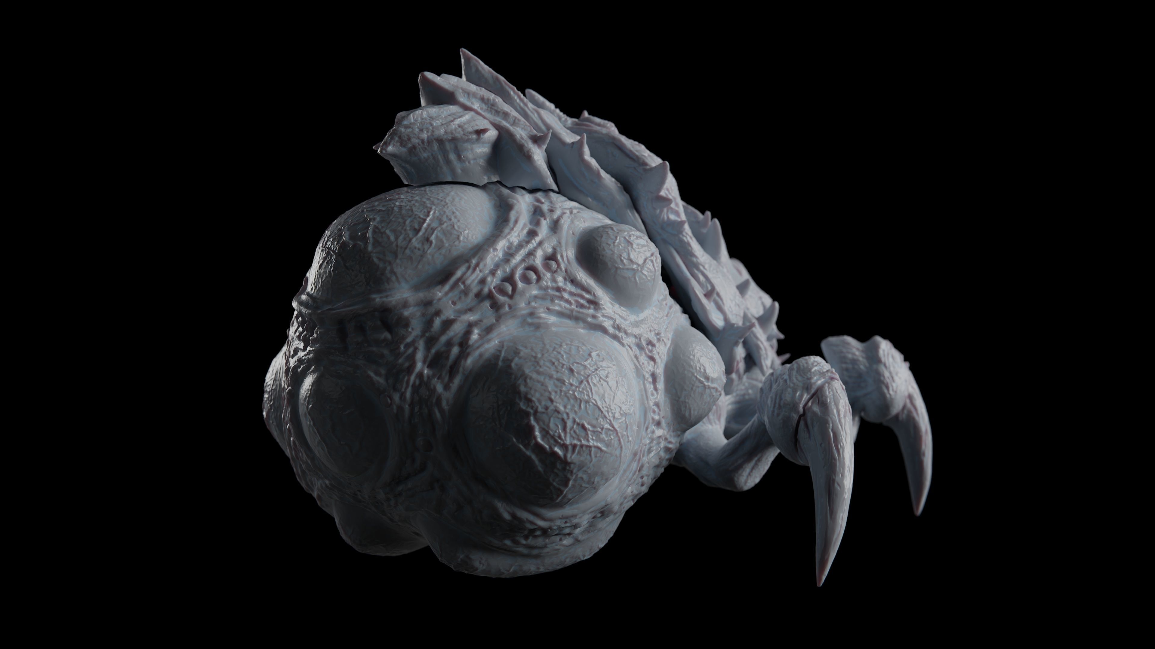 Starcraft Baneling  3D print model_4