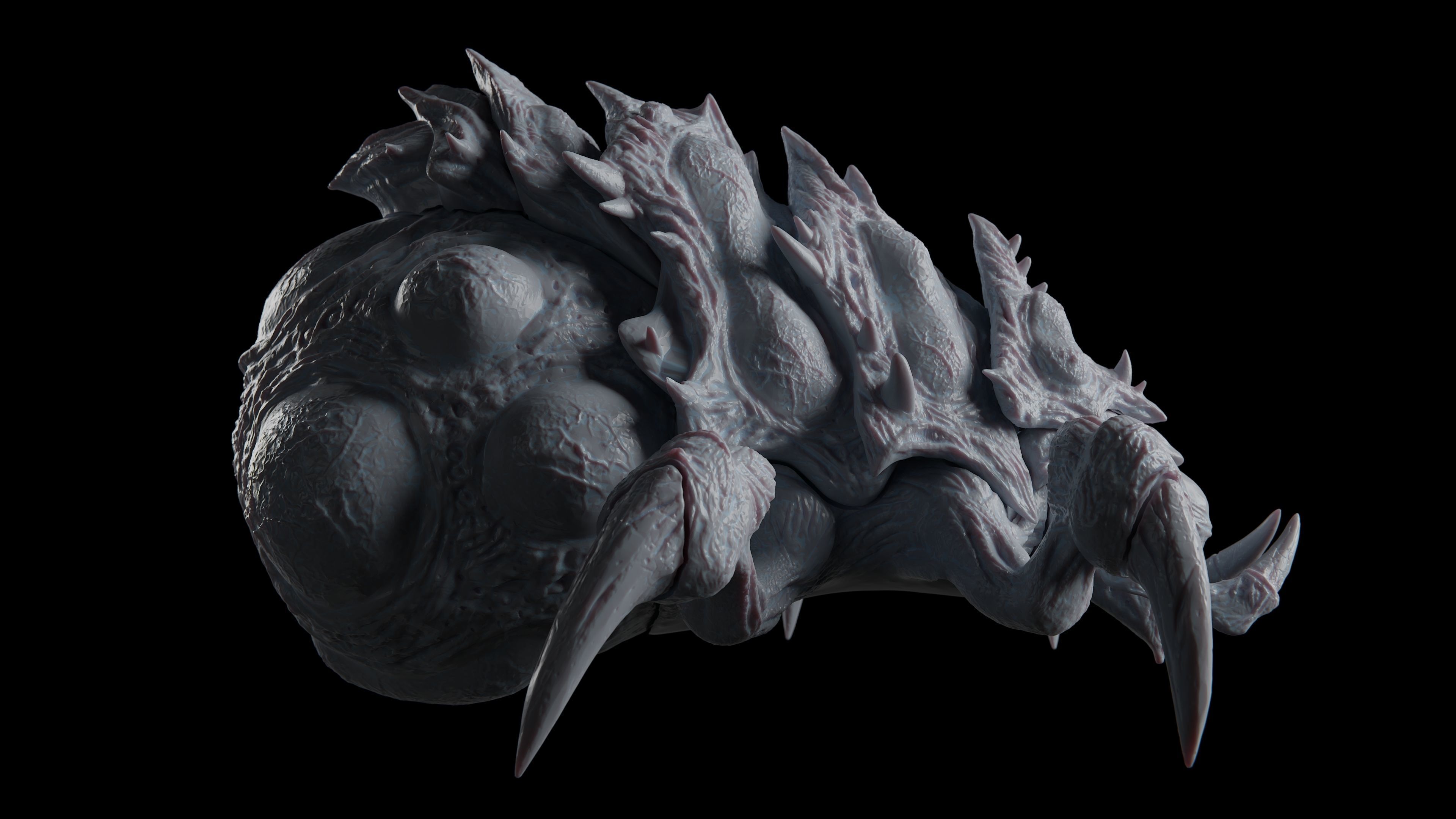 Starcraft Baneling  3D print model_1