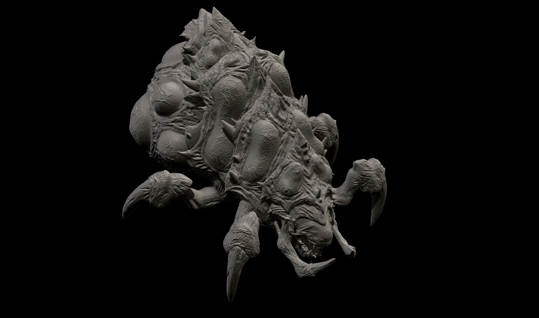 Starcraft Baneling  3D print model_14