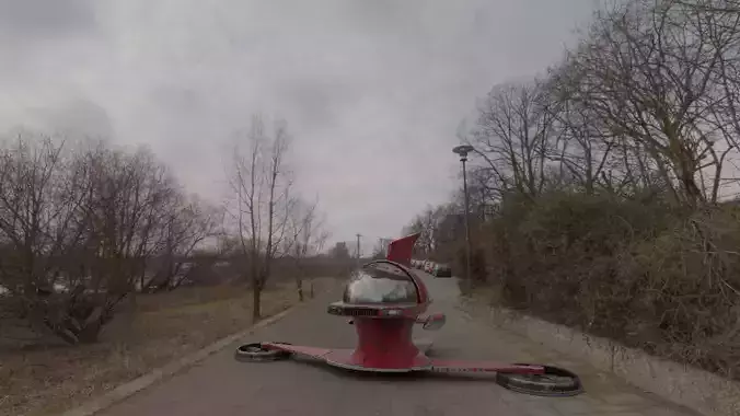 mazinger aircraft Free 3D model