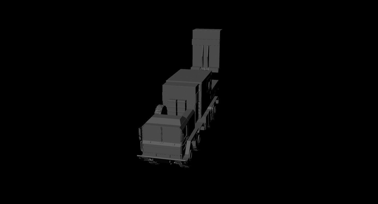 COBRA radar Low-poly 3D model_32