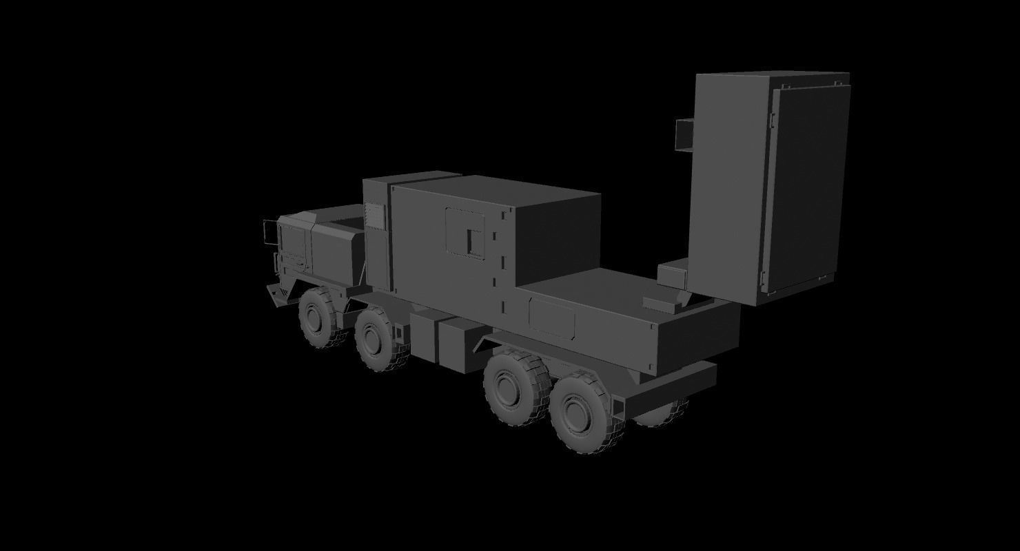 COBRA radar Low-poly 3D model_42