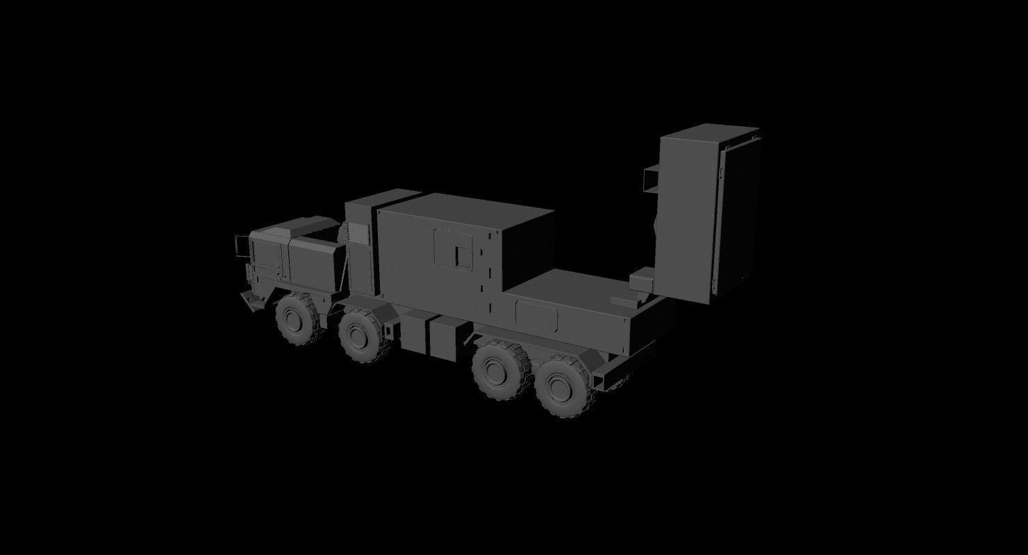 COBRA radar Low-poly 3D model_20