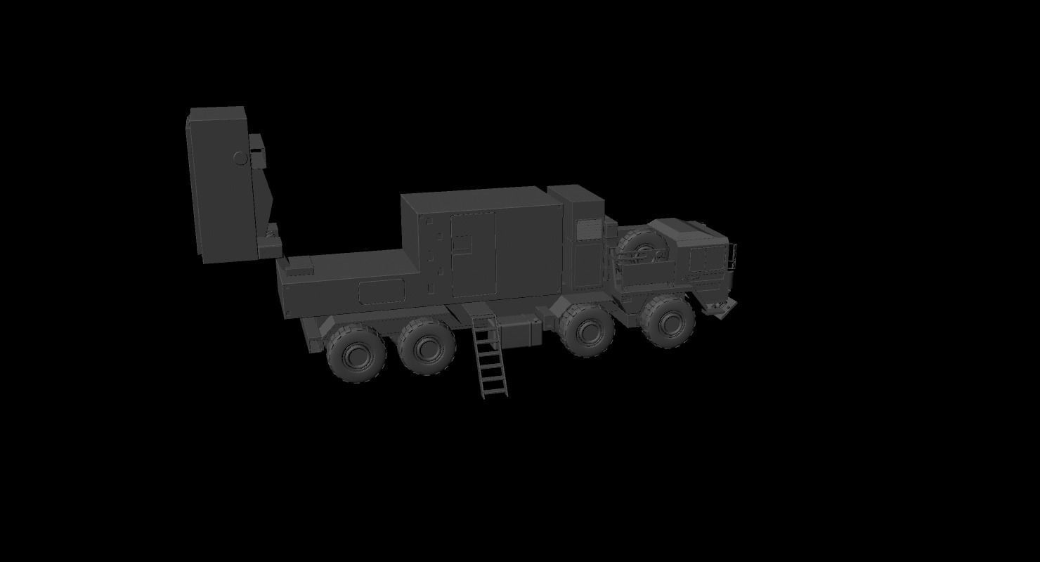 COBRA radar Low-poly 3D model_7