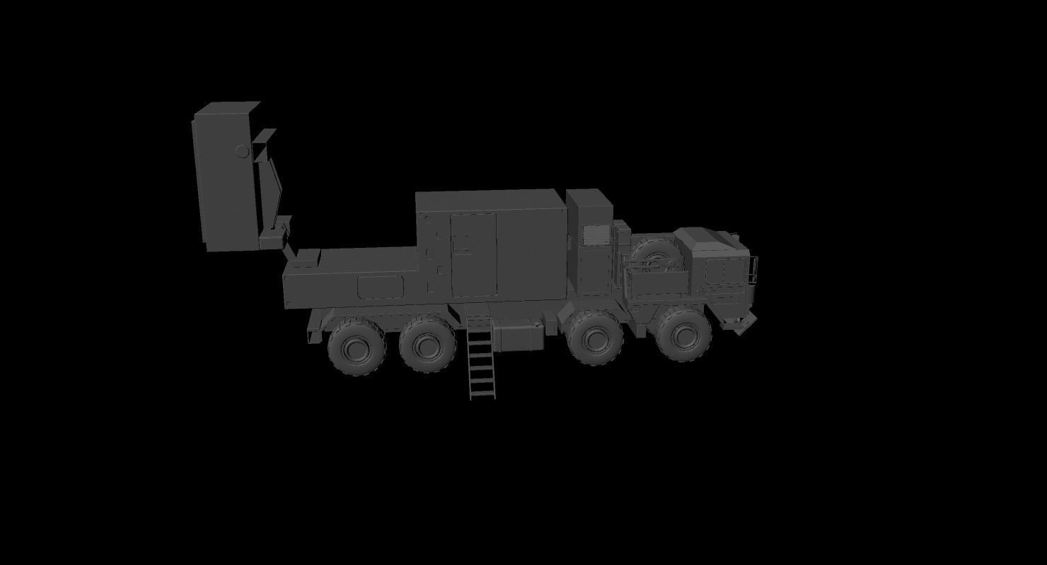 COBRA radar Low-poly 3D model_5