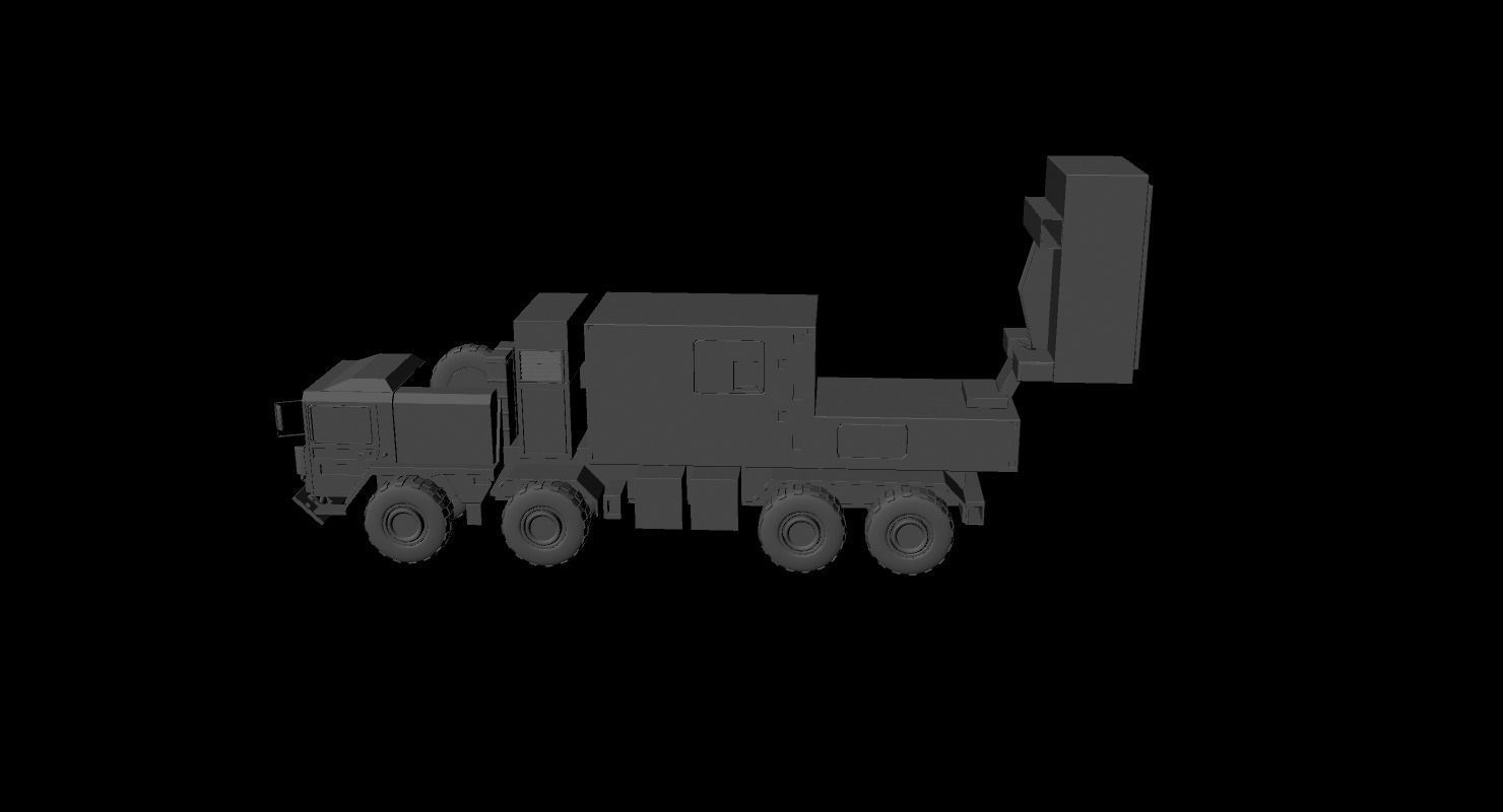 COBRA radar Low-poly 3D model_23