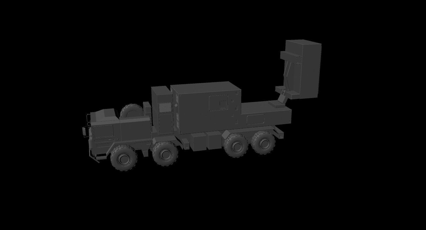 COBRA radar Low-poly 3D model_24