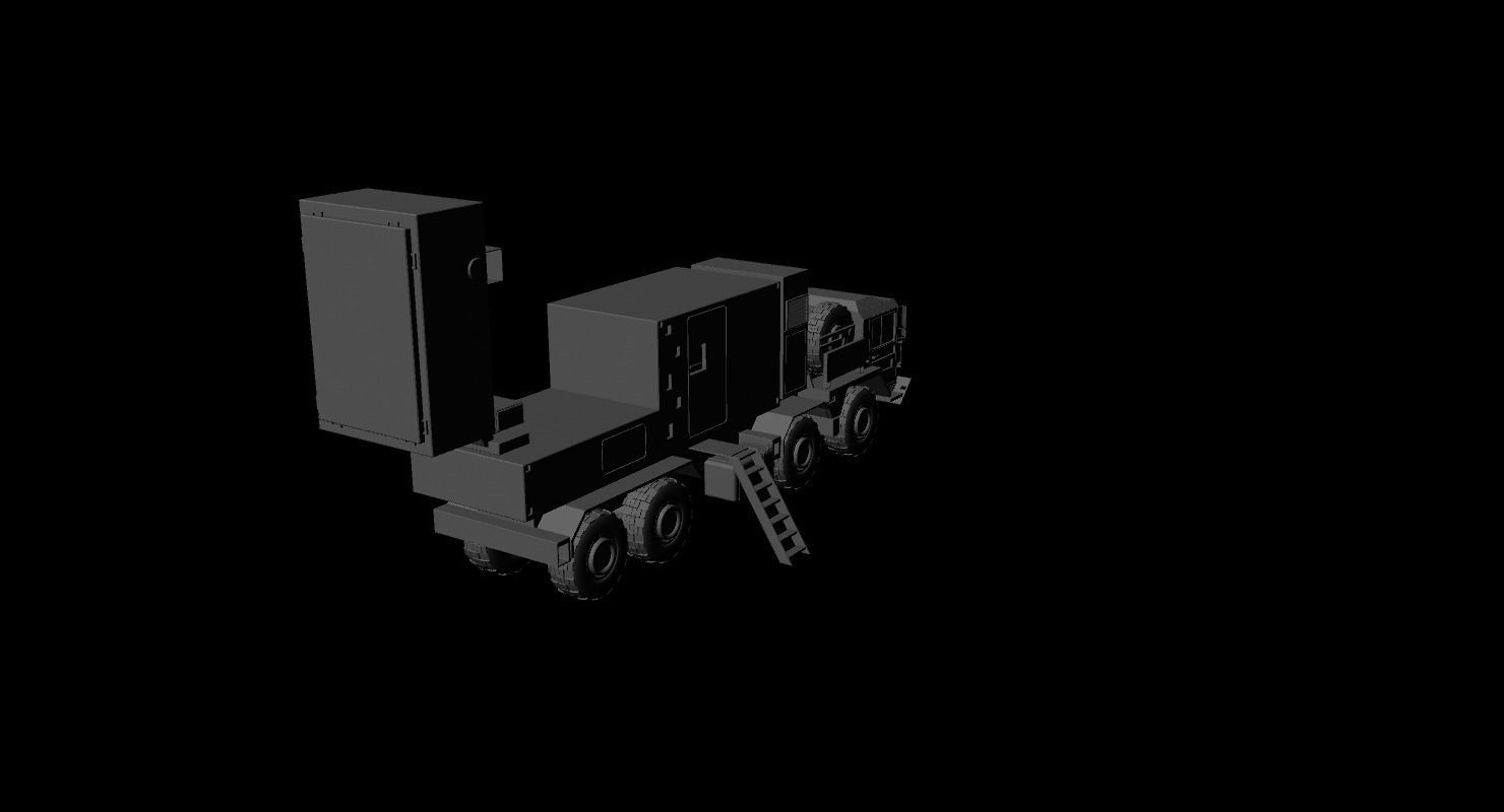 COBRA radar Low-poly 3D model_12