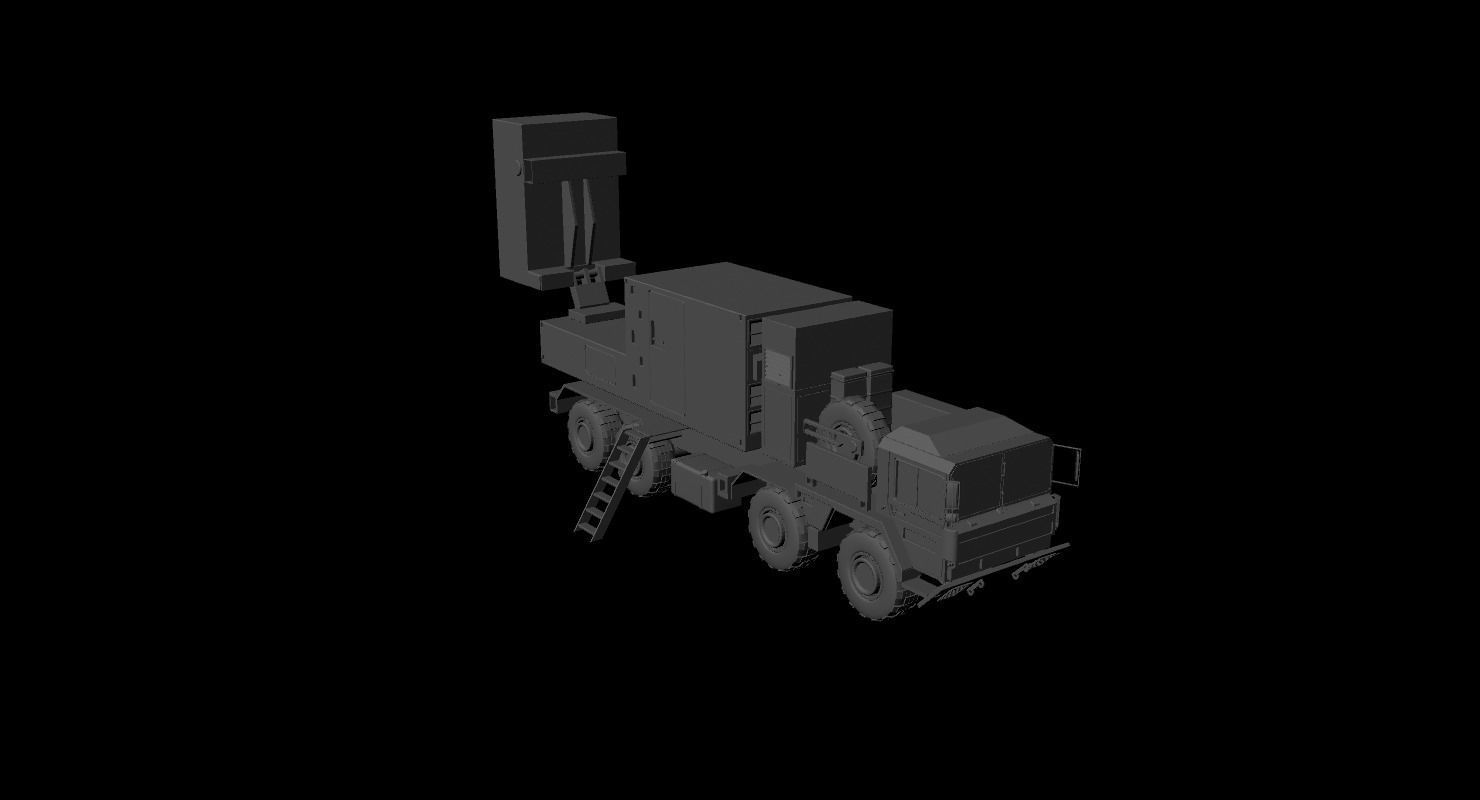 COBRA radar Low-poly 3D model_36