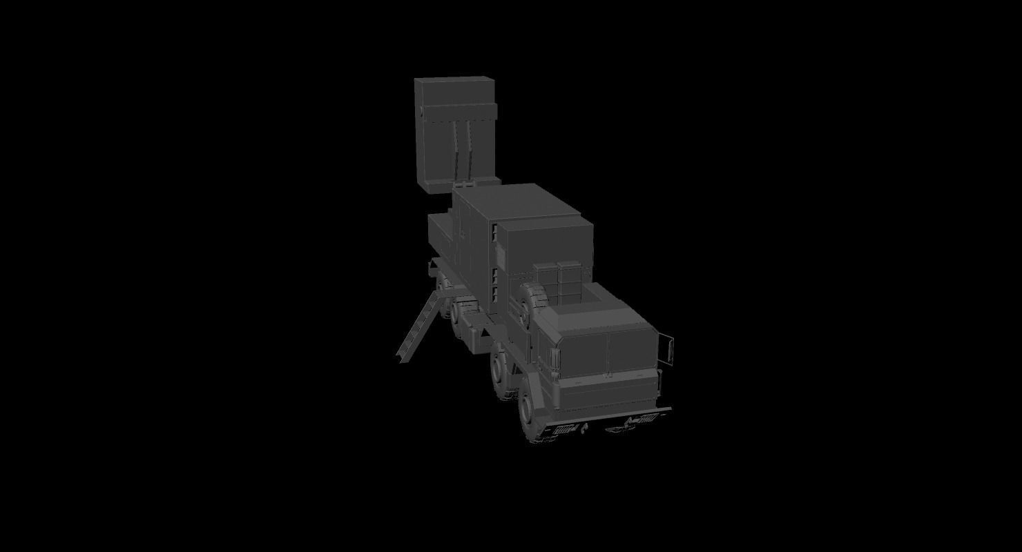 COBRA radar Low-poly 3D model_33