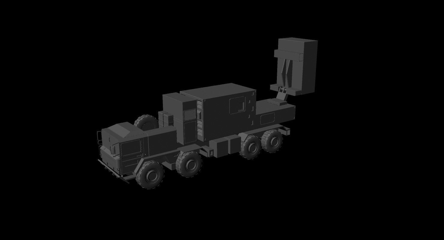 COBRA radar Low-poly 3D model_28